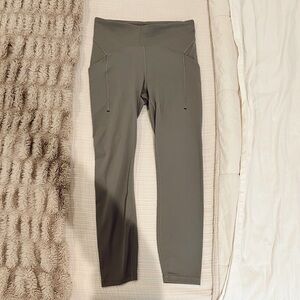 Lululemon Slate Gray/Green Leggings